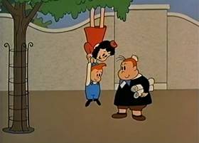 Screenshots from the 1961 Paramount / Famous Studios cartoon Alvin