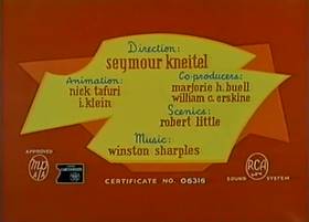Screenshots from the 1961 Paramount / Famous Studios cartoon Alvin