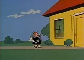 Screenshots from the 1961 Paramount / Famous Studios cartoon Alvin