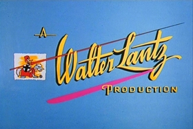 Screenshots from the 1961 Walter Lantz cartoon Rough and Tumbleweed