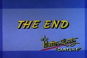 Screenshots from the 1961 Walter Lantz cartoon Poop Deck Pirate