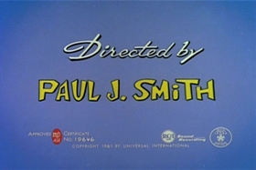 Screenshots from the 1961 Walter Lantz cartoon The Bird Who Came To Dinner