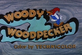 Screenshots from the 1961 Walter Lantz cartoon Busman