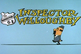 Screenshots from the 1961 Walter Lantz cartoon Case of the Red-Eyed Ruby