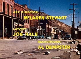 Screenshots from the 1961 Disney cartoon The Litterbug