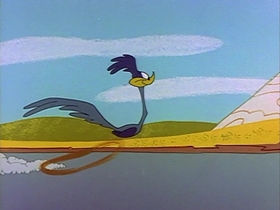 Screenshots from the 1961 Warner Bros. cartoon Zip 