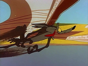 Screenshots from the 1961 Warner Bros. cartoon Zip 