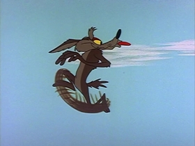 Screenshots from the 1961 Warner Bros. cartoon Zip 