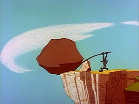 Screenshots from the 1961 Warner Bros. cartoon Zip 