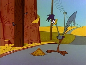 Screenshots from the 1961 Warner Bros. cartoon Zip 