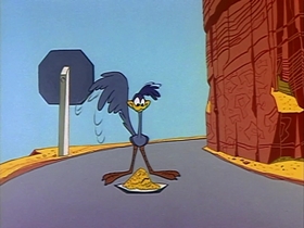 Screenshots from the 1961 Warner Bros. cartoon Zip 