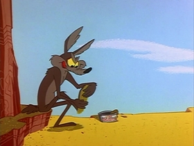 Screenshots from the 1961 Warner Bros. cartoon Zip 