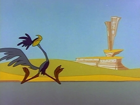 Screenshots from the 1961 Warner Bros. cartoon Zip 