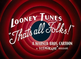 Screenshots from the 1961 Warner Bros. cartoon Hoppy Daze