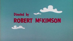 Screenshots from the 1961 Warner Bros. cartoon Daffy