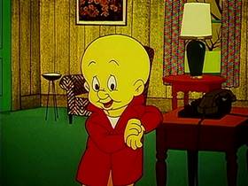 Screenshots from the 1961 Warner Bros. cartoon What