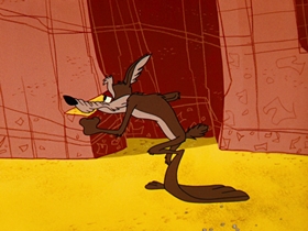 Screenshots from the 1961 Warner Bros. cartoon Beep Prepared