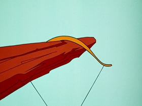 Screenshots from the 1961 Warner Bros. cartoon Beep Prepared