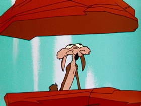 Screenshots from the 1961 Warner Bros. cartoon Beep Prepared