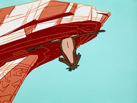 Screenshots from the 1961 Warner Bros. cartoon Beep Prepared