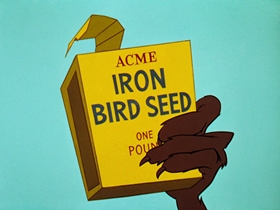 Screenshots from the 1961 Warner Bros. cartoon Beep Prepared