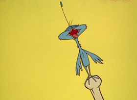 Screenshots from the 1961 Warner Bros. cartoon Nelly