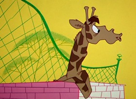 Screenshots from the 1961 Warner Bros. cartoon Nelly