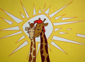 Screenshots from the 1961 Warner Bros. cartoon Nelly