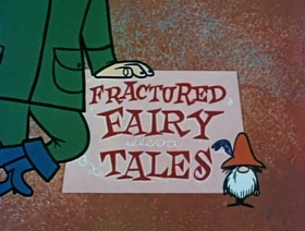 Screenshots from the 1961 Jay Ward Productions cartoon Goldilocks and the Three Bears