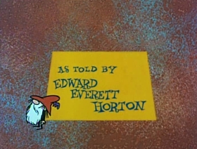 Screenshots from the 1961 Jay Ward Productions cartoon Goldilocks and the Three Bears