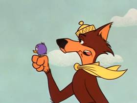 Screenshots from the 1961 Hanna-Barbera cartoon This Is My Ducky Day