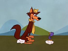 Screenshots from the 1961 Hanna-Barbera cartoon This Is My Ducky Day