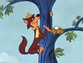 Screenshots from the 1961 Hanna-Barbera cartoon This Is My Ducky Day