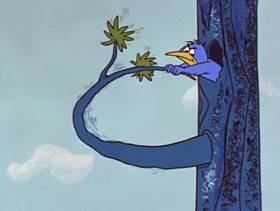 Screenshots from the 1961 Hanna-Barbera cartoon This Is My Ducky Day