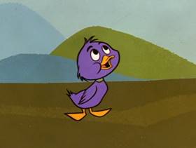 Screenshots from the 1961 Hanna-Barbera cartoon This Is My Ducky Day