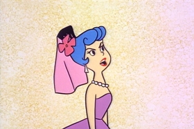 Screenshots from the 1961 Hanna-Barbera cartoon The Mark of El Kabong