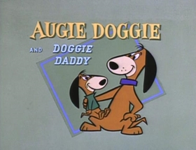 Screenshots from the 1961 Hanna-Barbera cartoon Dough-Nutty