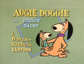 Screenshots from the 1961 Hanna-Barbera cartoon Dough-Nutty
