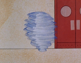 Screenshots from the 1961 Hanna-Barbera cartoon Person to Prison