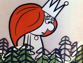 Screenshots from the 1961 Jay Ward Productions cartoon The Little Princess