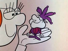 Screenshots from the 1961 Jay Ward Productions cartoon The Little Princess