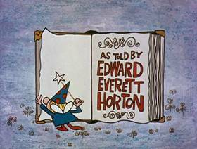 Screenshots from the 1961 Jay Ward Productions cartoon Slow White and Nose Red