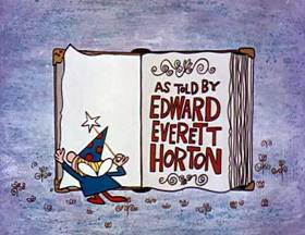 Screenshots from the 1962 Jay Ward Productions cartoon Cutie and the Beast