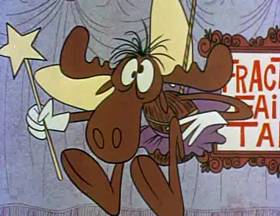 Screenshots from the 1962 Jay Ward Productions cartoon The Flying Carpet