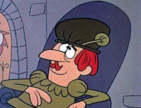 Screenshots from the 1962 Jay Ward Productions cartoon The Count and the Bird