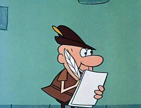 Screenshots from the 1962 Jay Ward Productions cartoon The Tale of a King