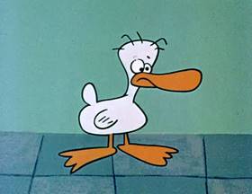 Screenshots from the 1962 Jay Ward Productions cartoon The Tale of a King