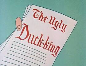 Screenshots from the 1962 Jay Ward Productions cartoon The Tale of a King