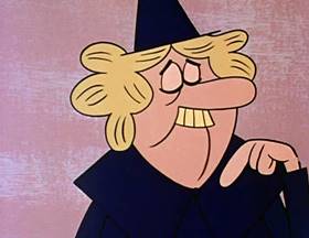 Screenshots from the 1962 Jay Ward Productions cartoon The Tale of a King