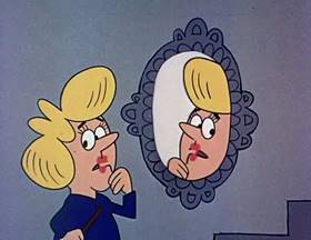 Screenshots from the 1962 Jay Ward Productions cartoon Sweeping Beauty